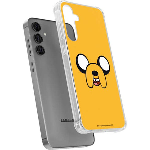 Adult Swim Adventure Time Jake The Dog Galaxy S24 Plus Clear Case